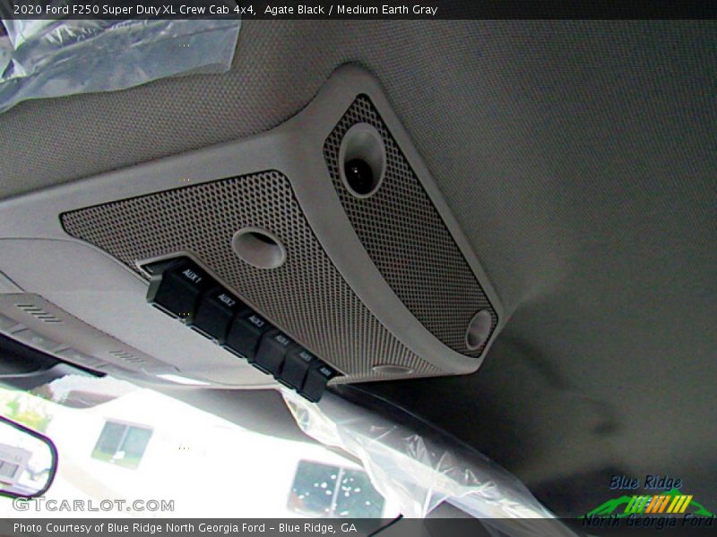 Agate Black / Medium Earth Gray 2020 Ford F250 Super Duty XL Crew Cab 4x4