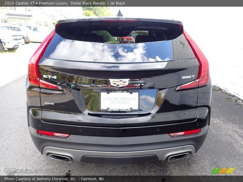 Stellar Black Metallic / Jet Black 2020 Cadillac XT4 Premium Luxury