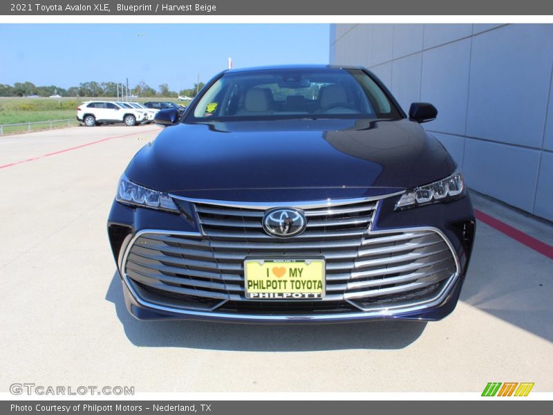 Blueprint / Harvest Beige 2021 Toyota Avalon XLE