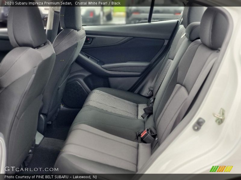 Crystal White Pearl / Black 2020 Subaru Impreza Premium Sedan
