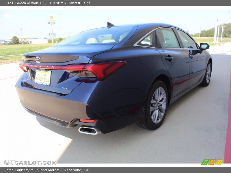 Blueprint / Harvest Beige 2021 Toyota Avalon XLE