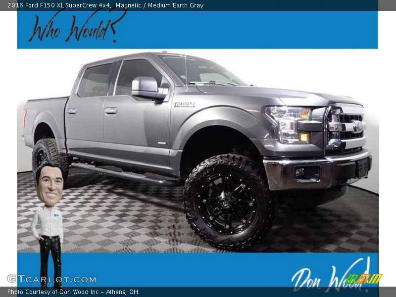 Magnetic / Medium Earth Gray 2016 Ford F150 XL SuperCrew 4x4