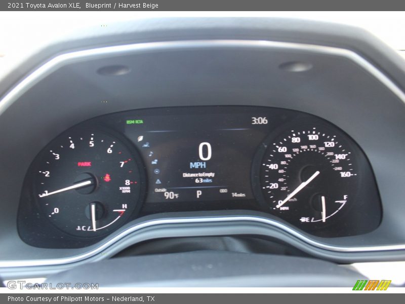 Blueprint / Harvest Beige 2021 Toyota Avalon XLE