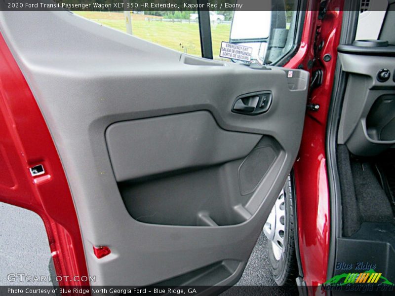 Kapoor Red / Ebony 2020 Ford Transit Passenger Wagon XLT 350 HR Extended