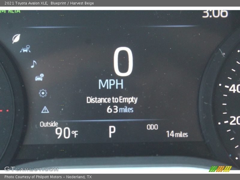 Blueprint / Harvest Beige 2021 Toyota Avalon XLE