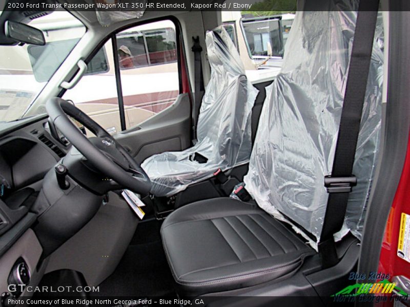 Front Seat of 2020 Transit Passenger Wagon XLT 350 HR Extended