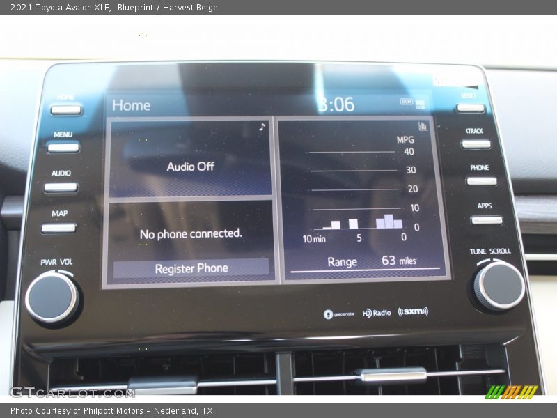 Blueprint / Harvest Beige 2021 Toyota Avalon XLE