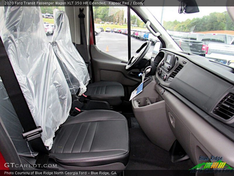 Kapoor Red / Ebony 2020 Ford Transit Passenger Wagon XLT 350 HR Extended