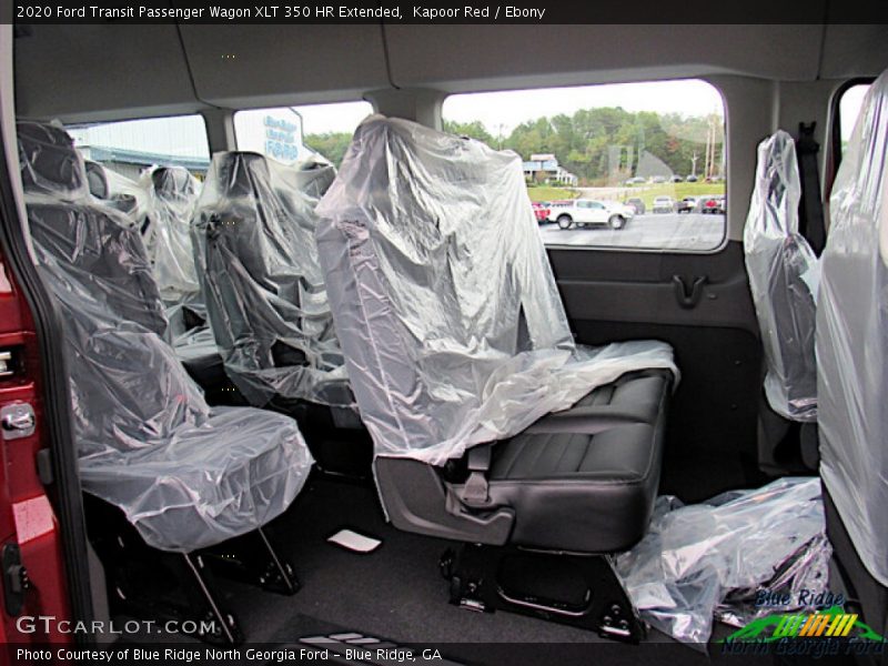 Rear Seat of 2020 Transit Passenger Wagon XLT 350 HR Extended