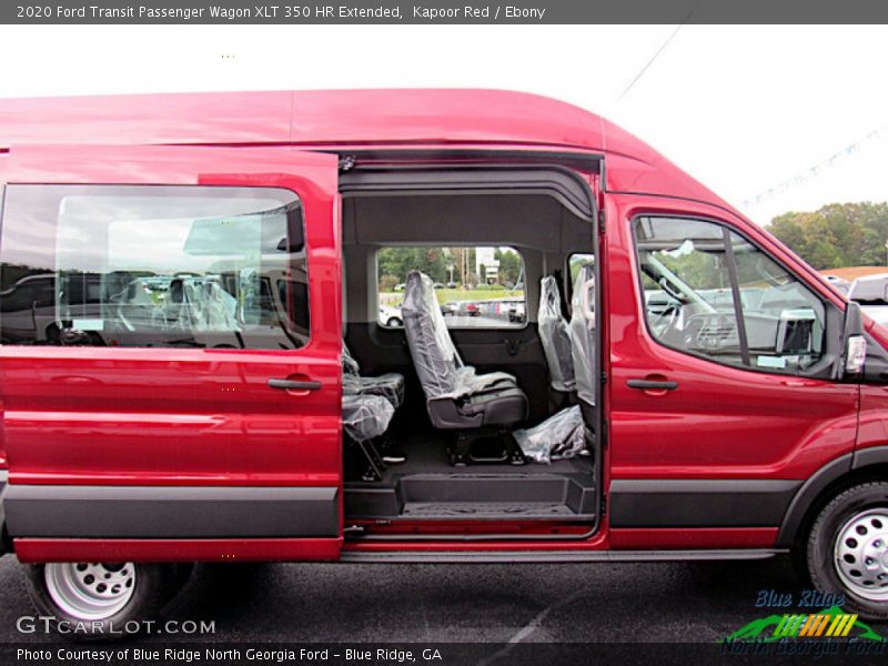 Kapoor Red / Ebony 2020 Ford Transit Passenger Wagon XLT 350 HR Extended