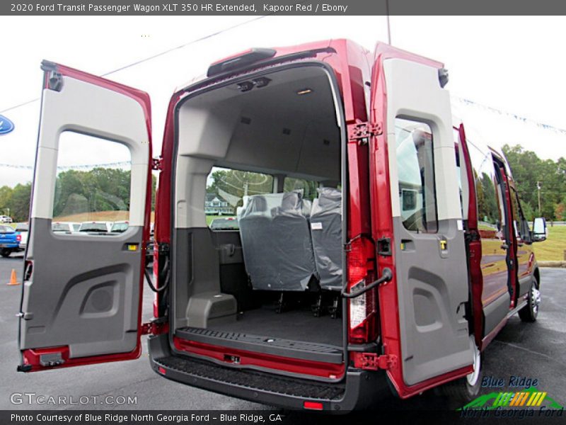 Kapoor Red / Ebony 2020 Ford Transit Passenger Wagon XLT 350 HR Extended