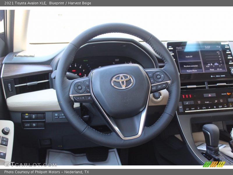 Blueprint / Harvest Beige 2021 Toyota Avalon XLE