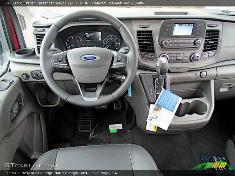 Dashboard of 2020 Transit Passenger Wagon XLT 350 HR Extended
