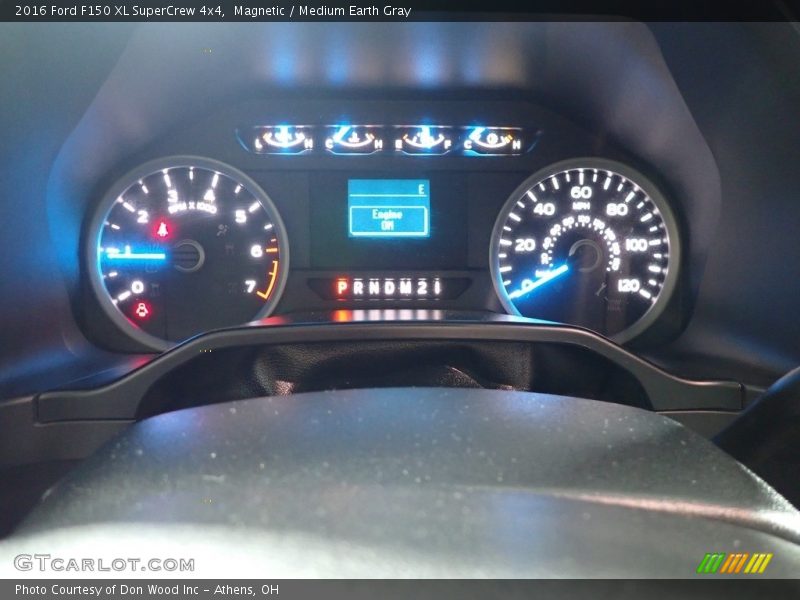 Magnetic / Medium Earth Gray 2016 Ford F150 XL SuperCrew 4x4