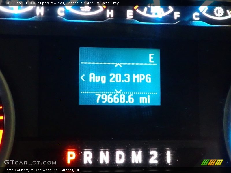 Magnetic / Medium Earth Gray 2016 Ford F150 XL SuperCrew 4x4