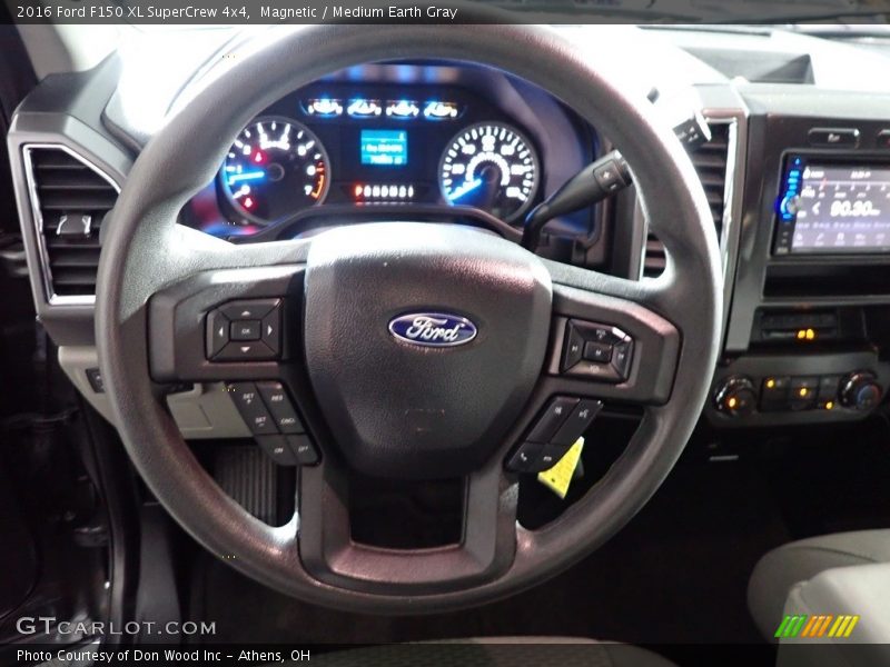Magnetic / Medium Earth Gray 2016 Ford F150 XL SuperCrew 4x4