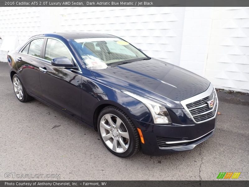 Front 3/4 View of 2016 ATS 2.0T Luxury AWD Sedan