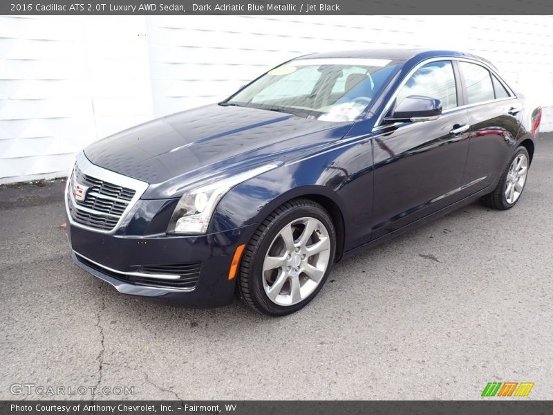 2016 ATS 2.0T Luxury AWD Sedan Dark Adriatic Blue Metallic
