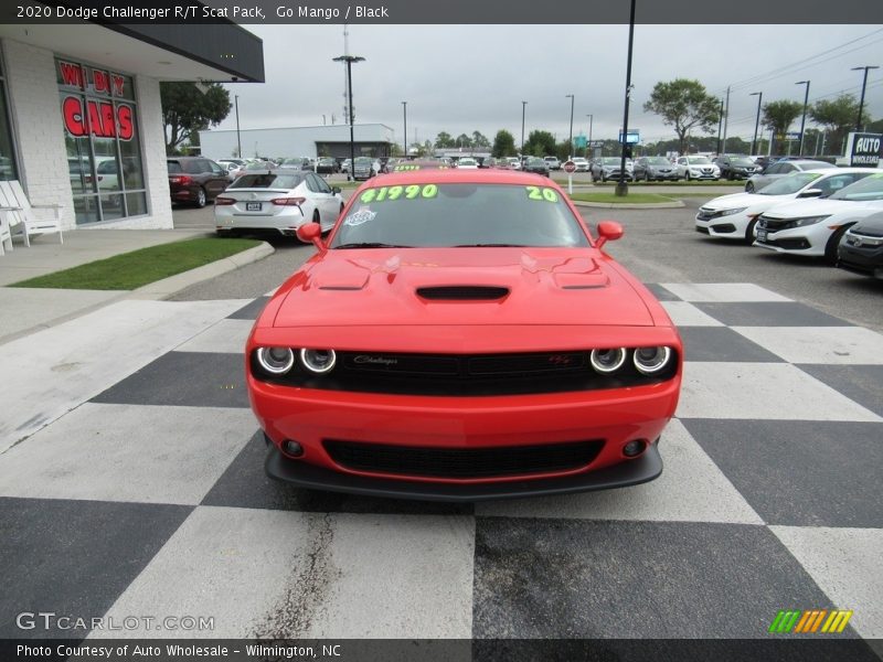 Go Mango / Black 2020 Dodge Challenger R/T Scat Pack