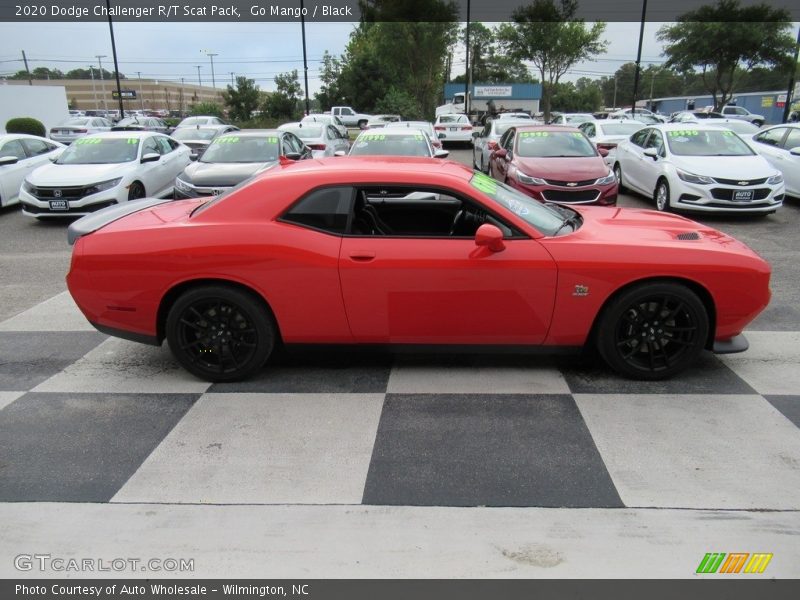 Go Mango / Black 2020 Dodge Challenger R/T Scat Pack