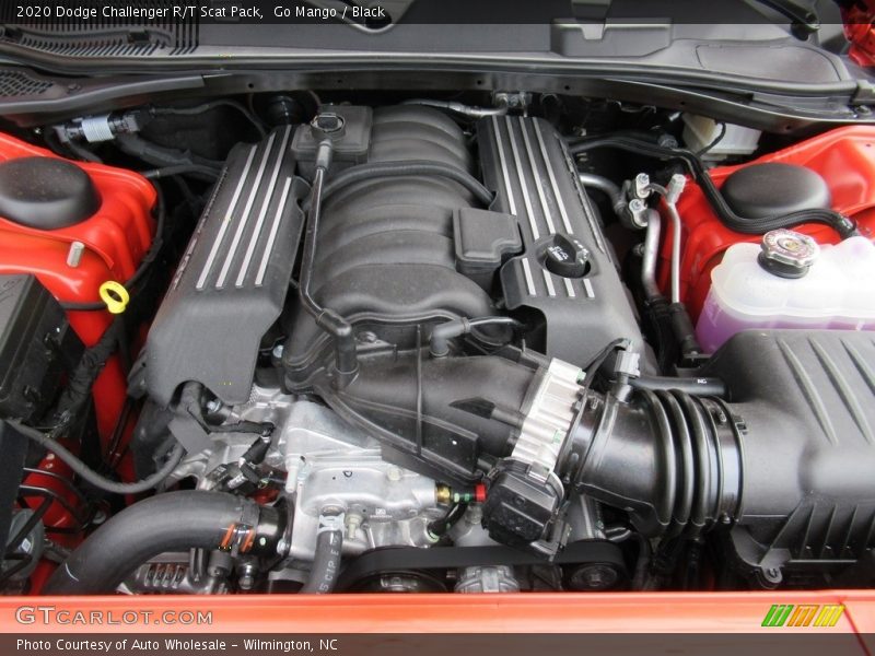 Go Mango / Black 2020 Dodge Challenger R/T Scat Pack