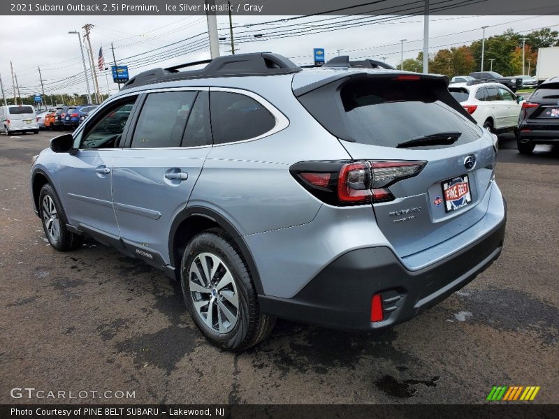 Ice Silver Metallic / Gray 2021 Subaru Outback 2.5i Premium