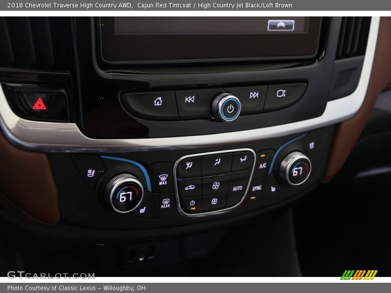Cajun Red Tintcoat / High Country Jet Black/Loft Brown 2018 Chevrolet Traverse High Country AWD
