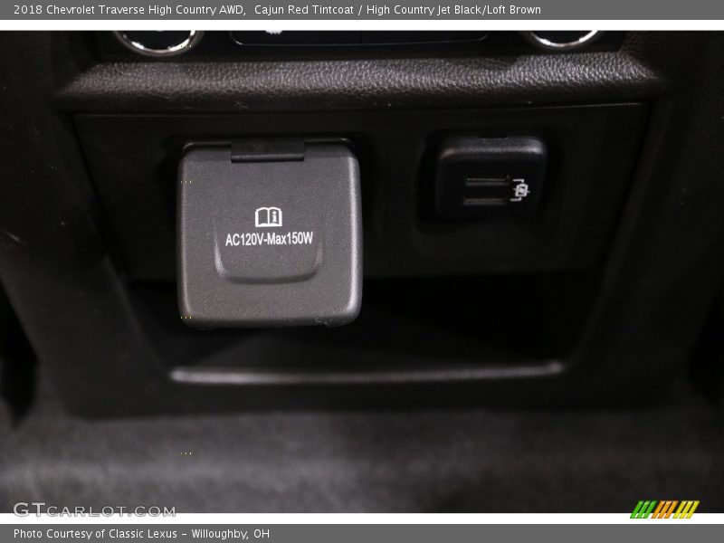 Cajun Red Tintcoat / High Country Jet Black/Loft Brown 2018 Chevrolet Traverse High Country AWD