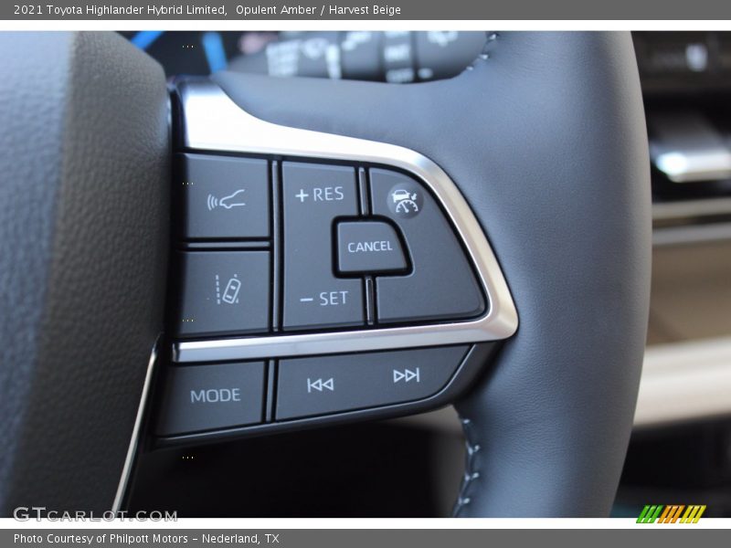 Opulent Amber / Harvest Beige 2021 Toyota Highlander Hybrid Limited