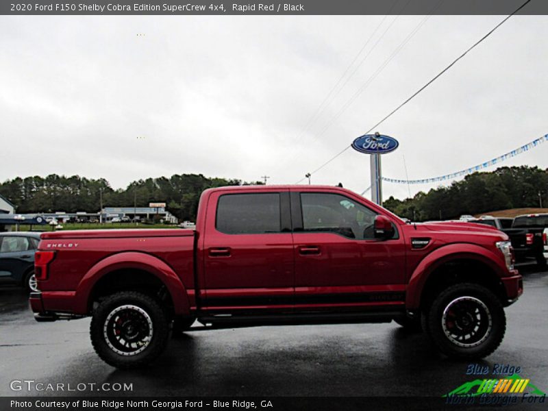 Rapid Red / Black 2020 Ford F150 Shelby Cobra Edition SuperCrew 4x4