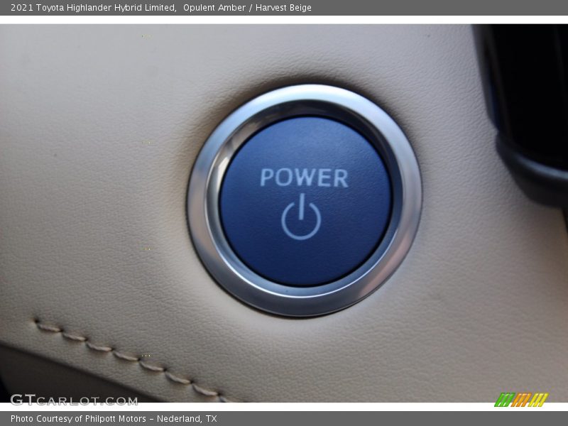 Opulent Amber / Harvest Beige 2021 Toyota Highlander Hybrid Limited