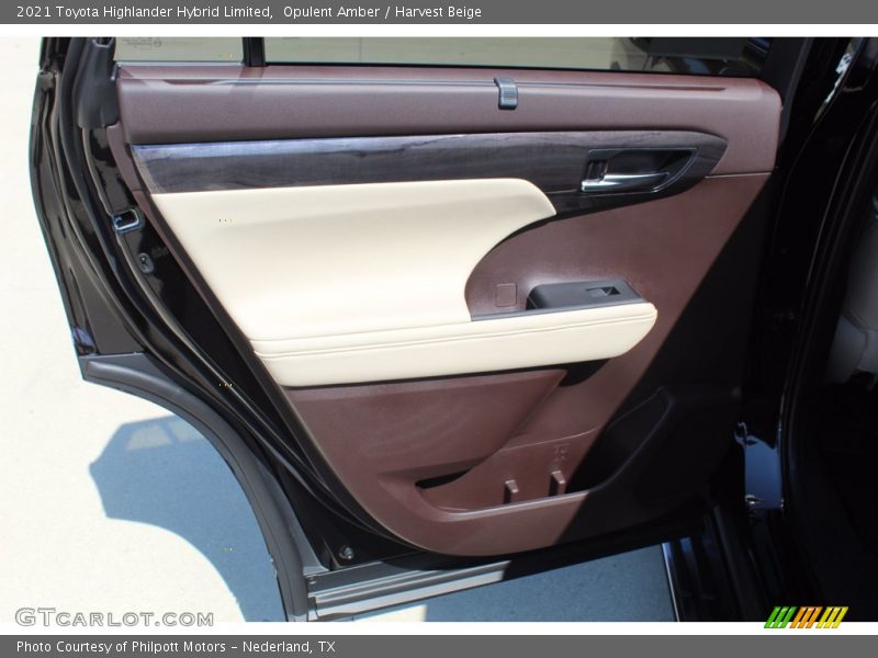 Opulent Amber / Harvest Beige 2021 Toyota Highlander Hybrid Limited
