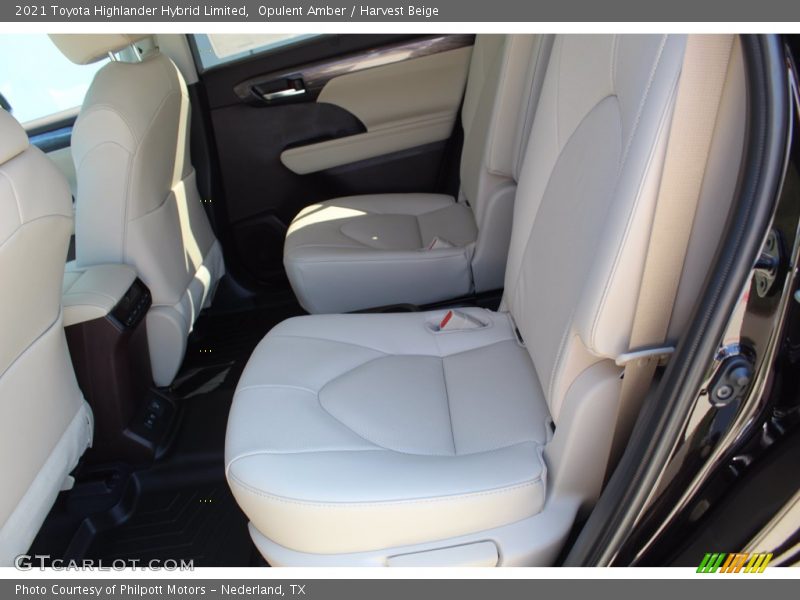 Opulent Amber / Harvest Beige 2021 Toyota Highlander Hybrid Limited