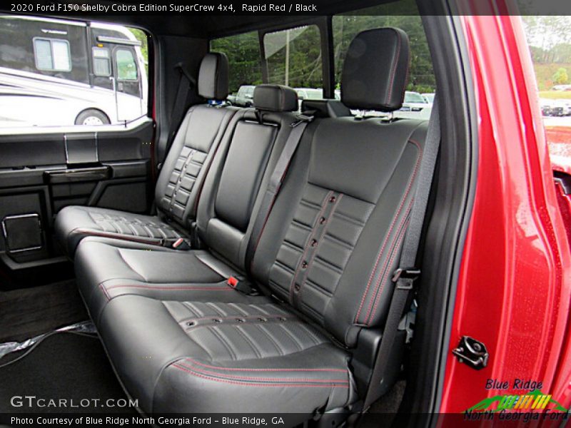 Rear Seat of 2020 F150 Shelby Cobra Edition SuperCrew 4x4