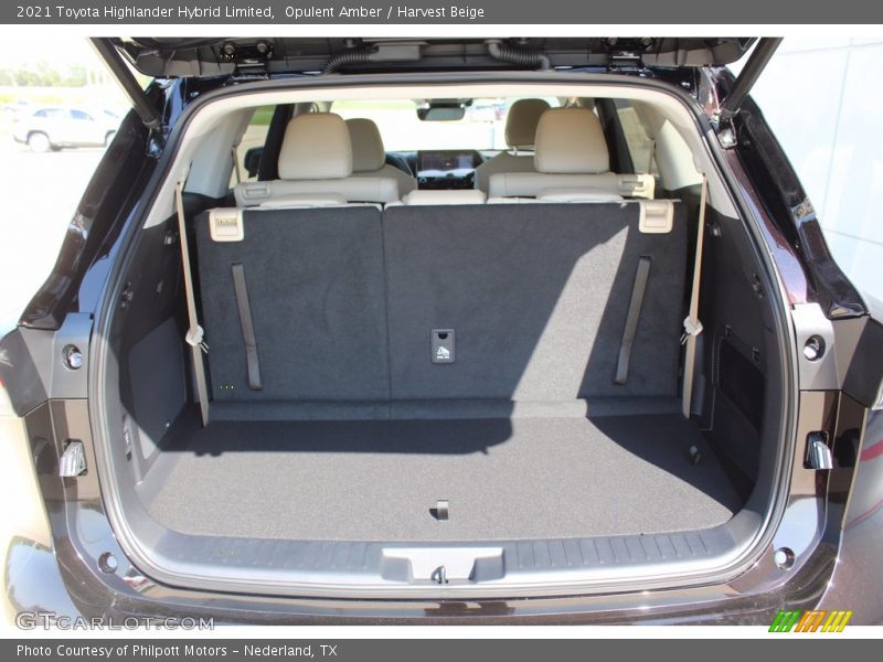 Opulent Amber / Harvest Beige 2021 Toyota Highlander Hybrid Limited
