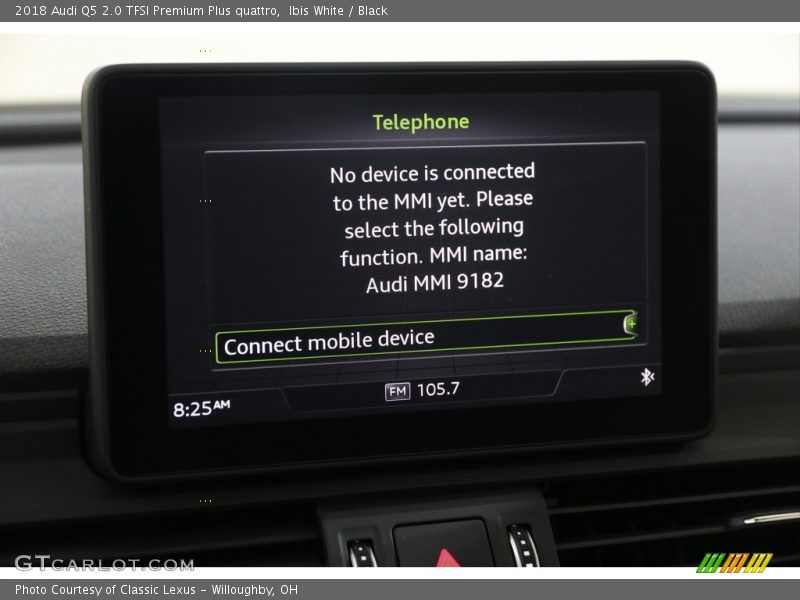 Ibis White / Black 2018 Audi Q5 2.0 TFSI Premium Plus quattro