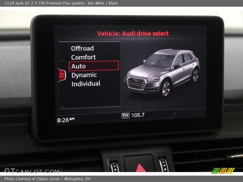 Ibis White / Black 2018 Audi Q5 2.0 TFSI Premium Plus quattro
