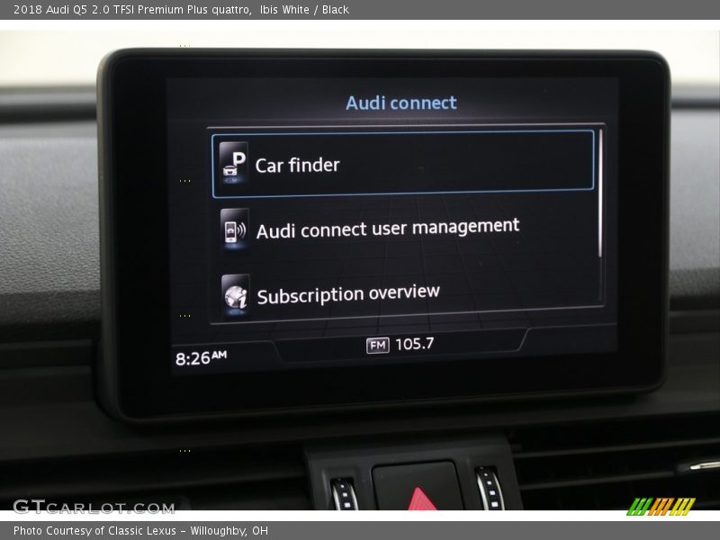 Ibis White / Black 2018 Audi Q5 2.0 TFSI Premium Plus quattro