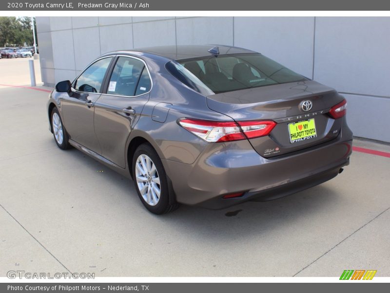 Predawn Gray Mica / Ash 2020 Toyota Camry LE