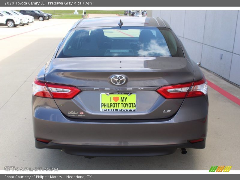 Predawn Gray Mica / Ash 2020 Toyota Camry LE