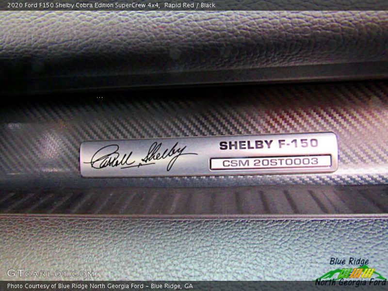  2020 F150 Shelby Cobra Edition SuperCrew 4x4 Logo