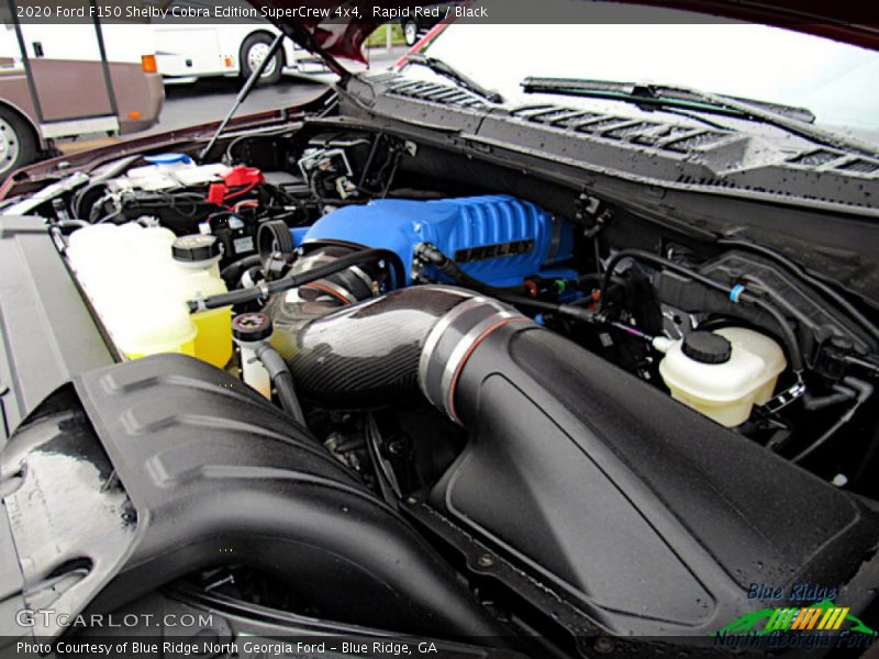 Rapid Red / Black 2020 Ford F150 Shelby Cobra Edition SuperCrew 4x4