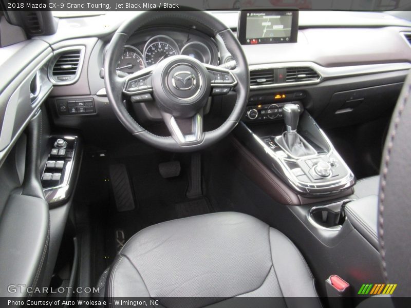 Jet Black Mica / Black 2018 Mazda CX-9 Grand Touring