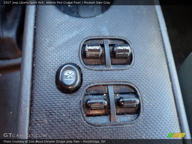 Inferno Red Crystal Pearl / Medium Slate Gray 2007 Jeep Liberty Sport 4x4