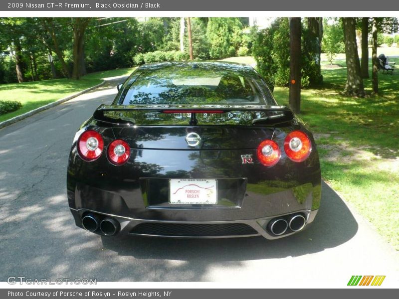 Black Obsidian / Black 2009 Nissan GT-R Premium