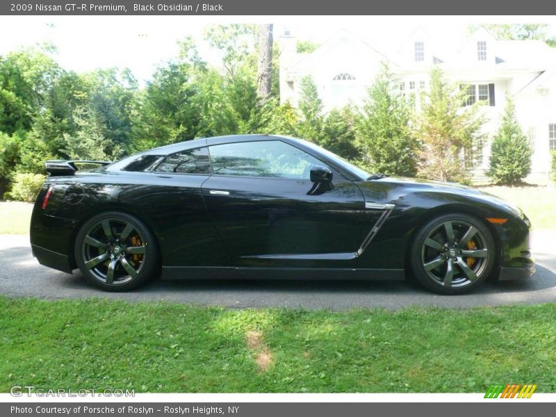 Black Obsidian / Black 2009 Nissan GT-R Premium