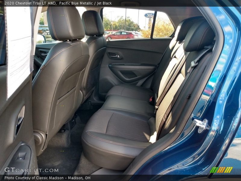 Pacific Blue Metallic / Jet Black 2020 Chevrolet Trax LT AWD