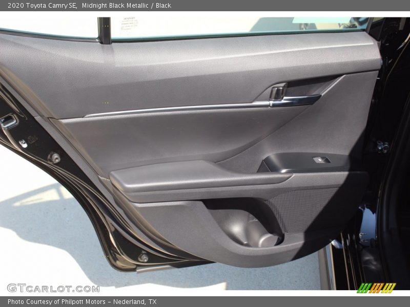 Midnight Black Metallic / Black 2020 Toyota Camry SE