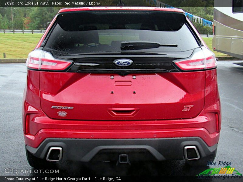 Rapid Red Metallic / Ebony 2020 Ford Edge ST AWD