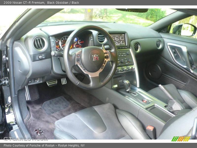 Black Obsidian / Black 2009 Nissan GT-R Premium